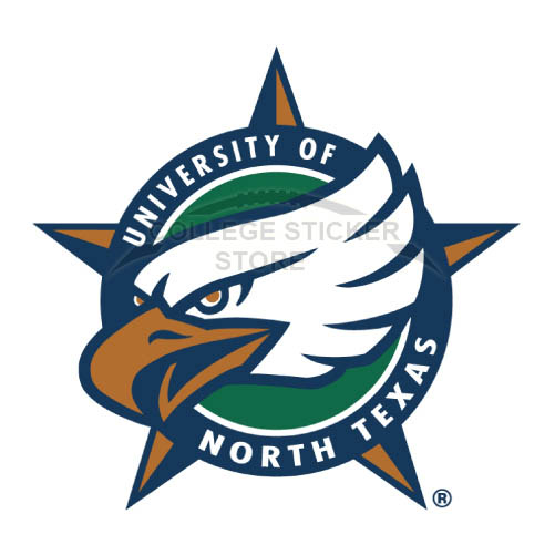 Personal North Texas Mean Green Iron-on Transfers (Wall Stickers)NO.5623